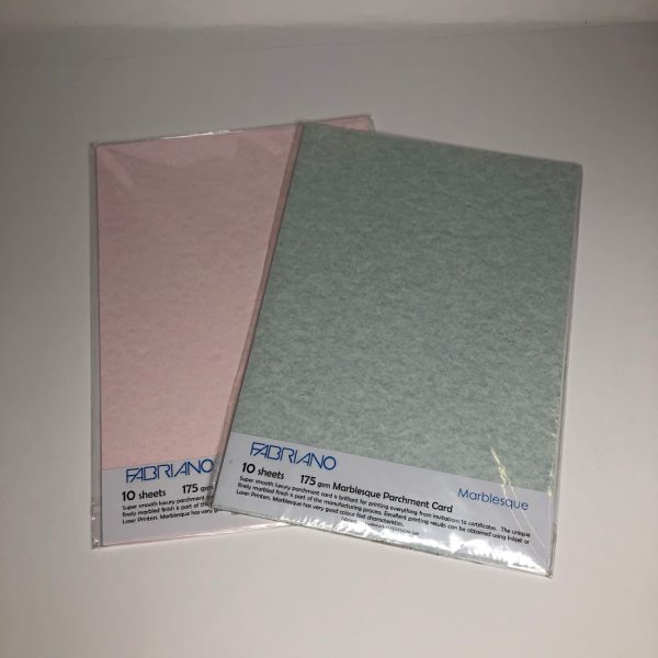 Marblesque Parchment Card