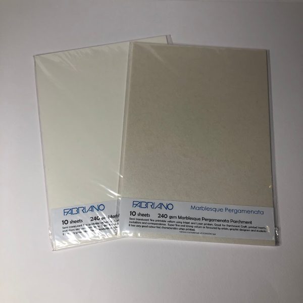 Marblesque Parchment Card