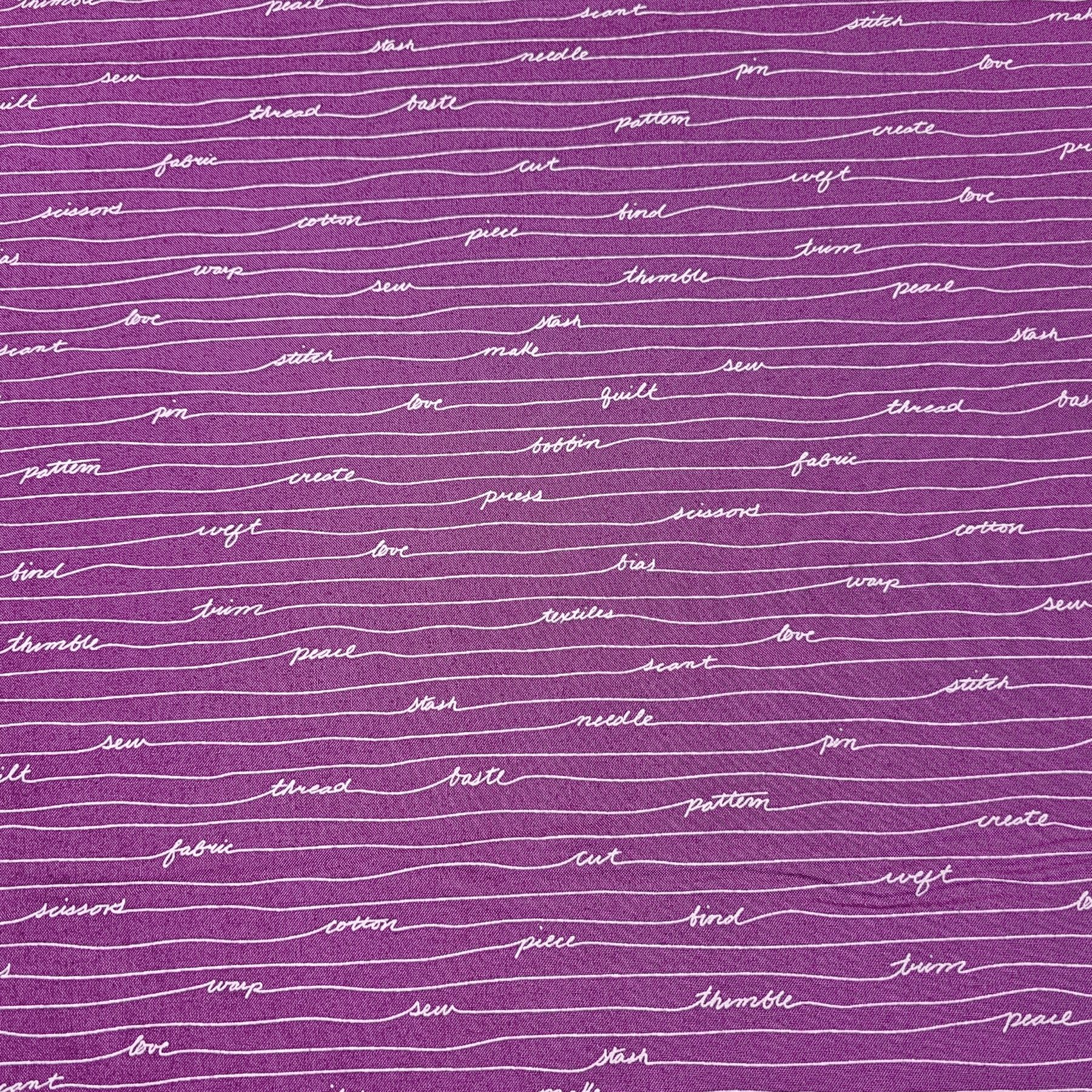 Makower - Sea Longhand- Scrawl - M120