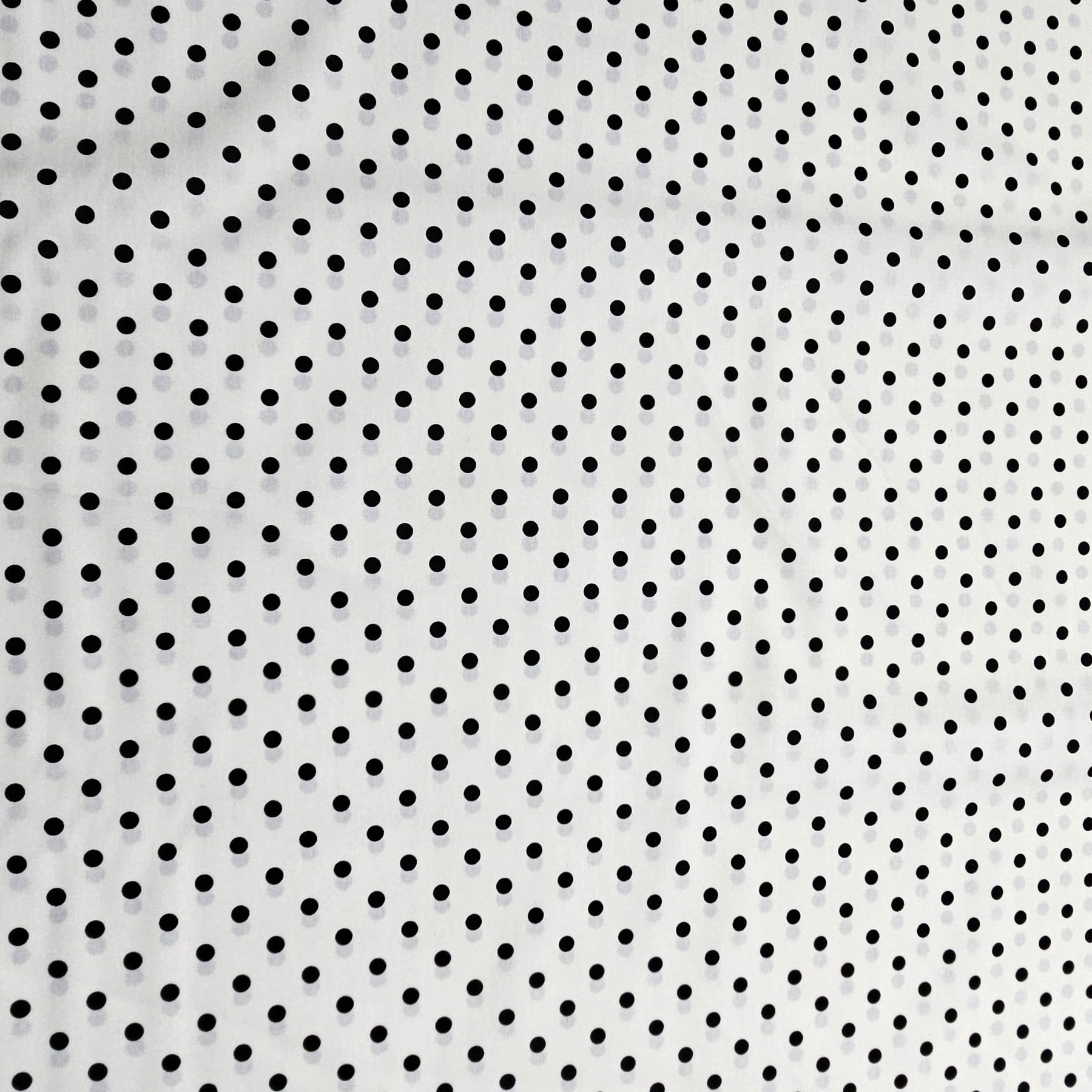Sevenberry - Ivory with black dots S0025