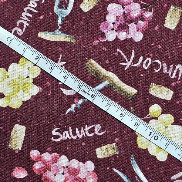 P&B Fabrics - Pop The Cork! - Mercedes Lopez Charro - Licensed by Wild Apple Graphics PB009