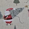 Panama Weave 100% Plain Cotton Fabric - Christmas Design - CP001