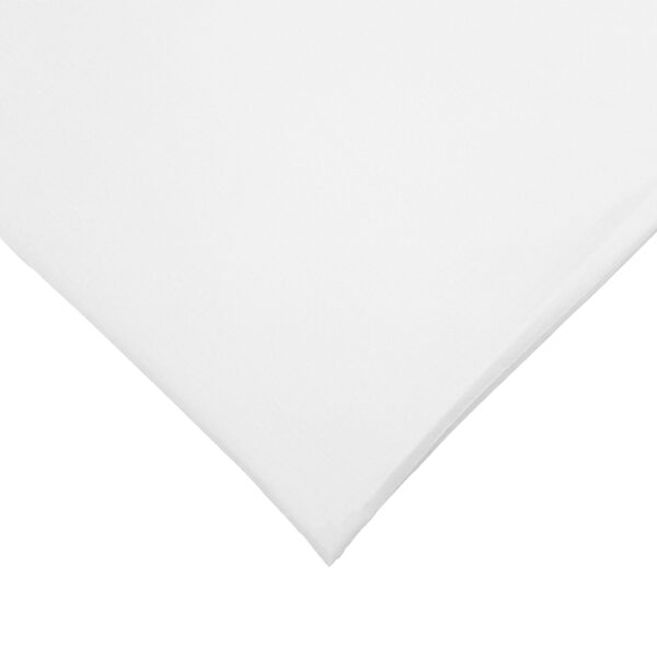 Percale 100% Plain Cotton Fabrics - White CG001