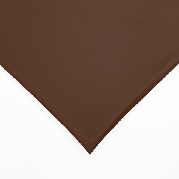 PER009---Percale-Plain-Cotton-Brown Percale 100% Plain Cotton Fabrics - Brown CG045