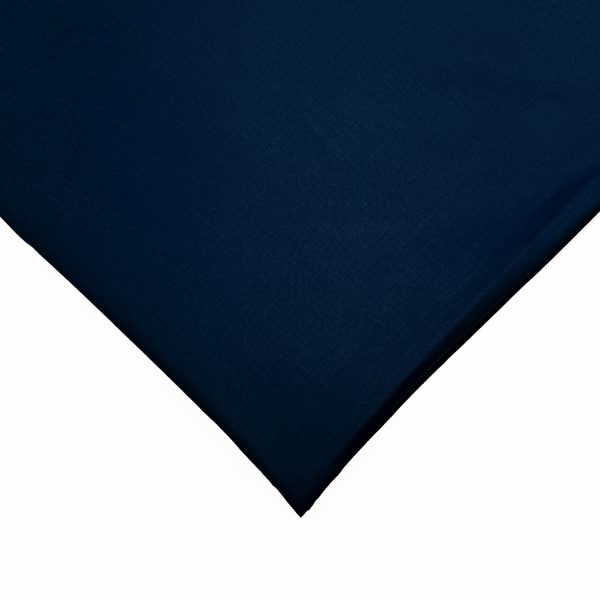 PER045---Percale-Plain-Cotton-Navy Percale 100% Plain Cotton Fabrics - Navy CG031