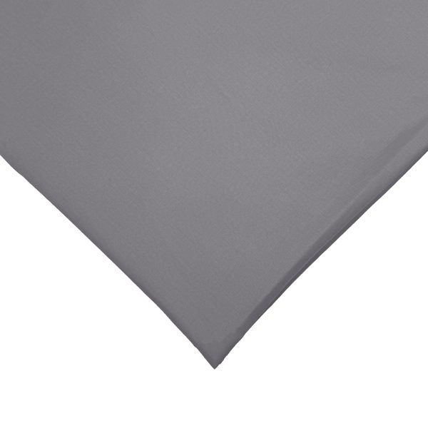 PER048---Percale-Plain-Cotton-Dark-Grey Percale 100% Plain Cotton Fabrics - Dark Grey CG048