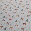 Panama Weave 100% Plain Cotton Fabric - Christmas Design - CP002