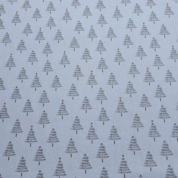 Panama Weave 100% Plain Cotton Fabric - Christmas Design - CP008