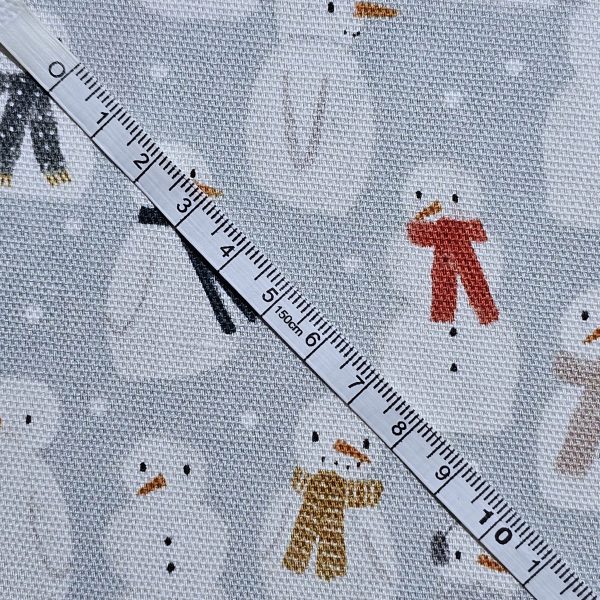 Panama Weave 100% Plain Cotton Fabric - Christmas Design - CP010