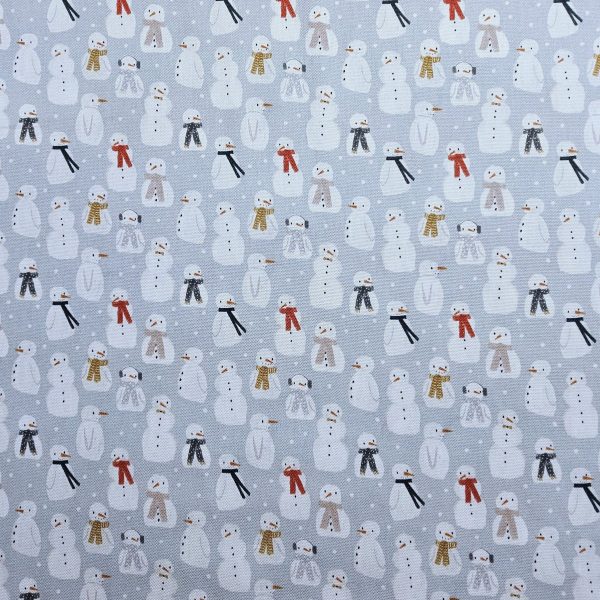 Panama Weave 100% Plain Cotton Fabric - Christmas Design - CP010