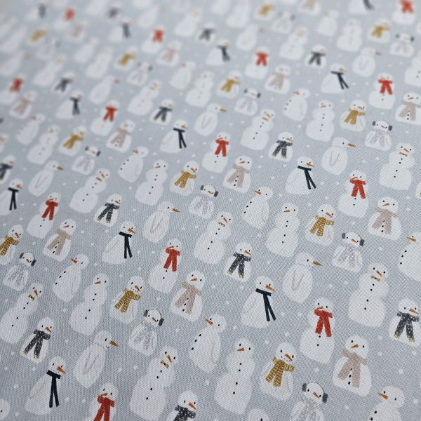 Panama Weave 100% Plain Cotton Fabric - Christmas Design - CP010