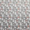 Panama Weave 100% Plain Cotton Fabric - Christmas Design - CP011