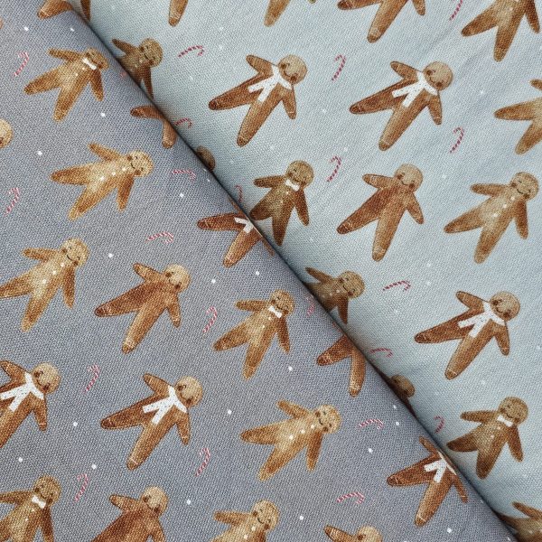 Panama Weave 100% Plain Cotton Fabric - Christmas Design - CP013