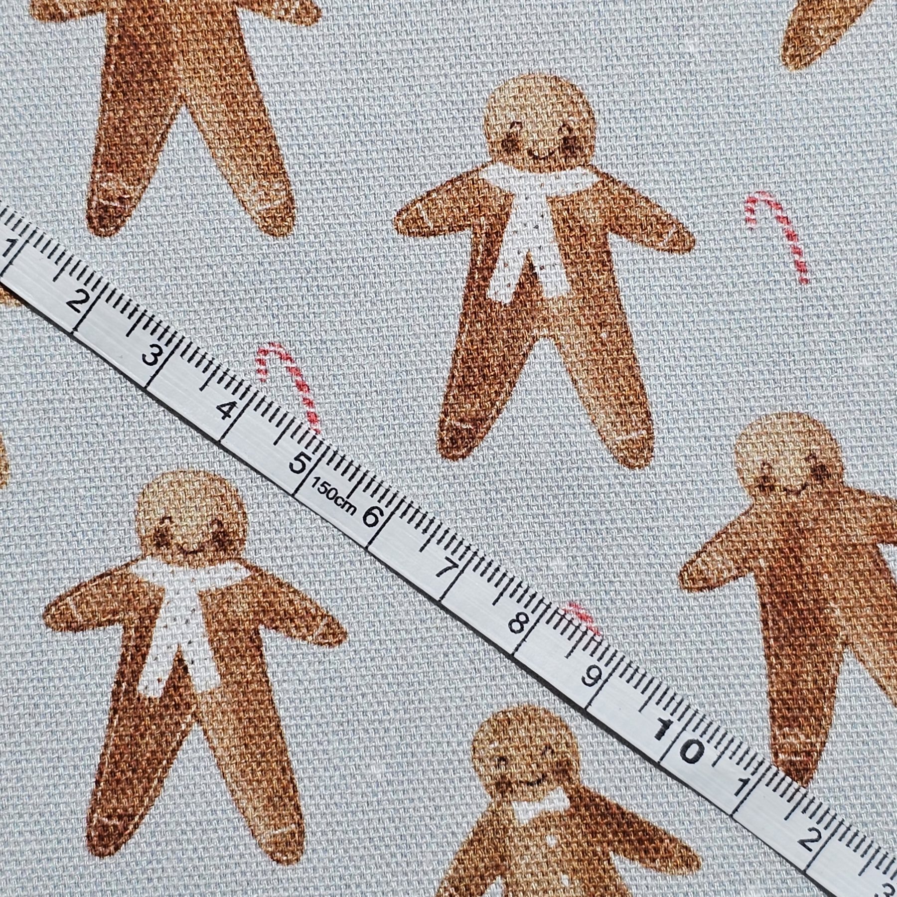 Panama Weave 100% Plain Cotton Fabric - Christmas Design - CP014