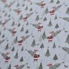 Panama Weave 100% Plain Cotton Fabric - Christmas Design - CP016