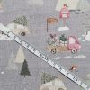 Panama Weave 100% Plain Cotton Fabric - Christmas Design - CP018