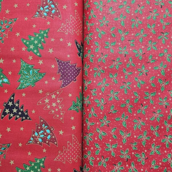 100% Cotton Fabric - Christmas Design - CX011