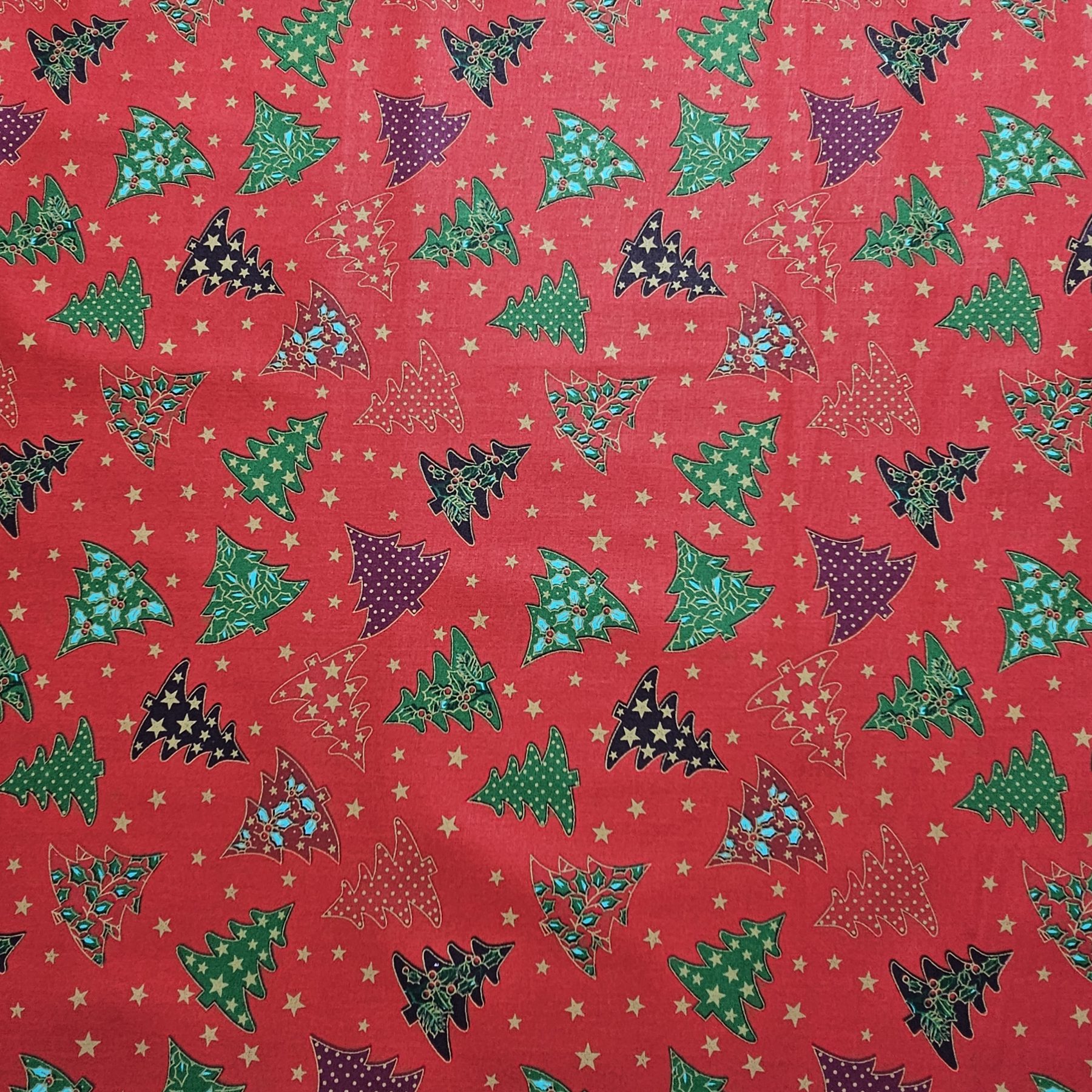 100% Cotton Fabric - Christmas Design - CX011