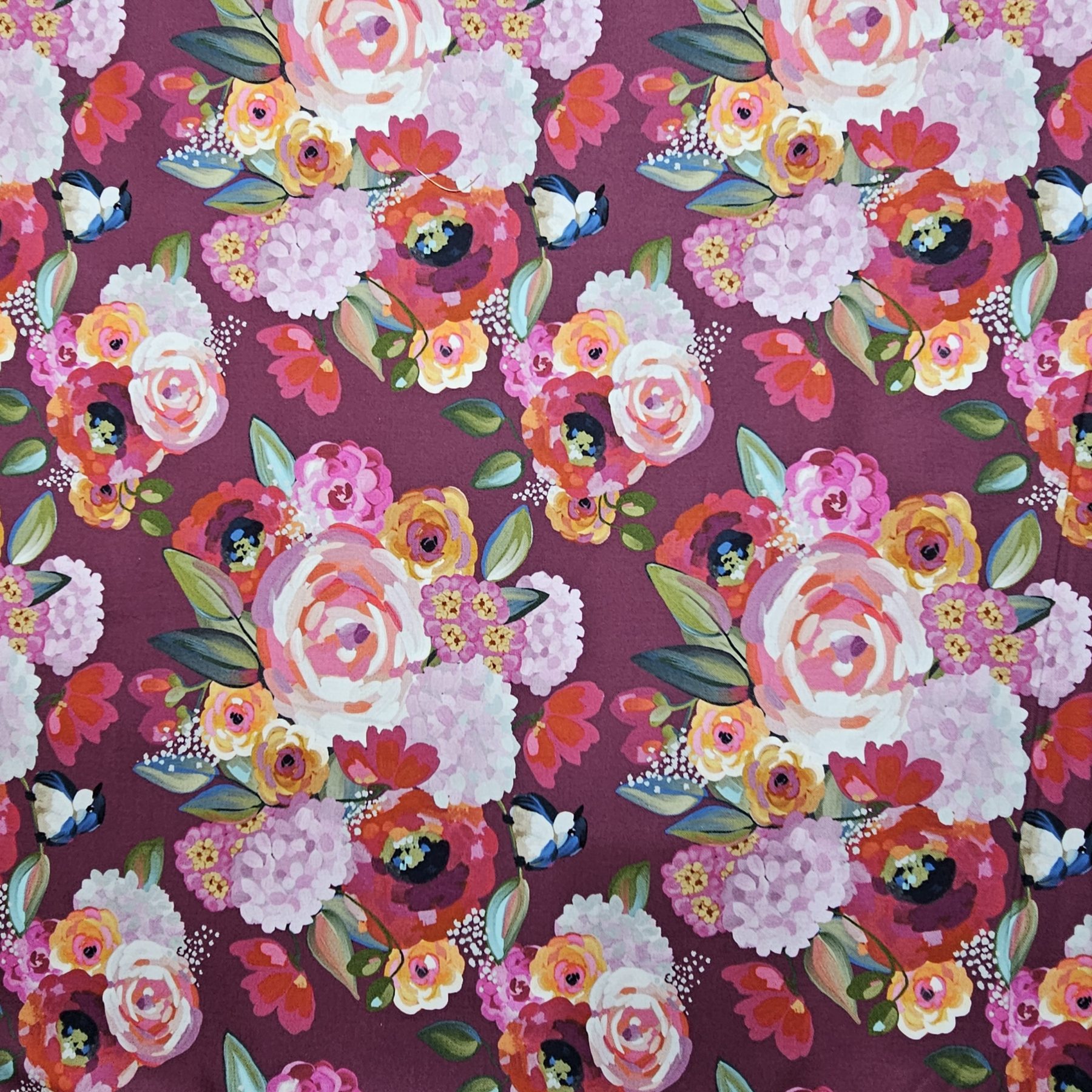 Riley Blake - Poppies and Plums Fabric - RB001