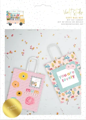 Violet Studios Gift Bag Kit - Rainbow Blooms