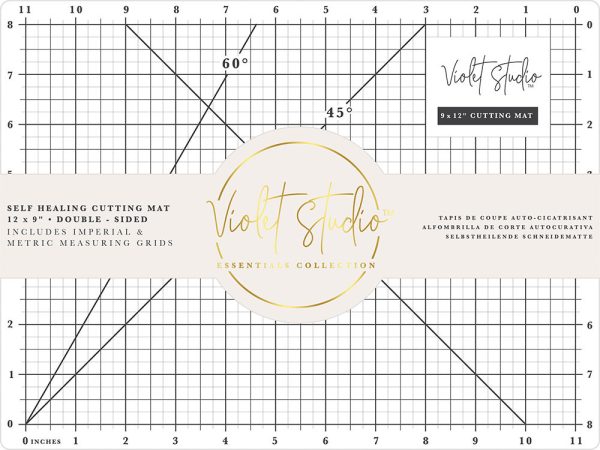 Violet Studio - Essentials Collection - 12 x 9 Self Healing Cutting Mat