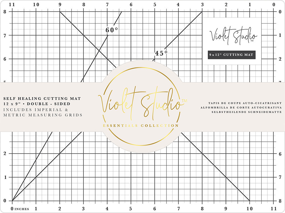 Violet Studio - Essentials Collection - 12 x 9 Self Healing Cutting Mat