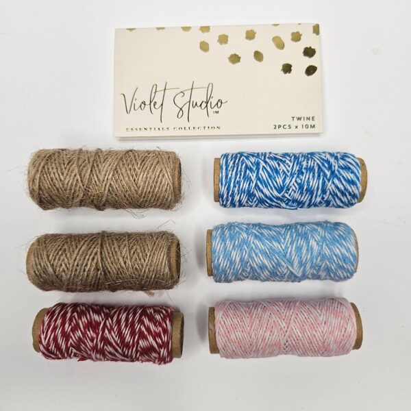 Crafter's Companion Violet Studio Essentials Bakers Twine Collection