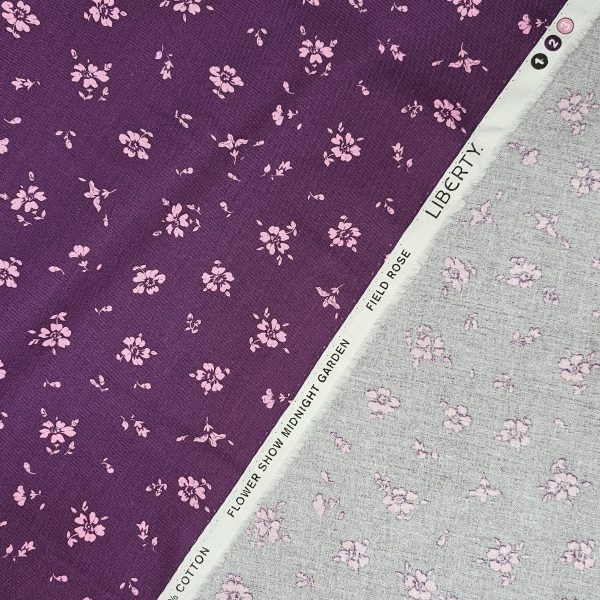 Liberty - Flower Show Midnight Garden - Field Rose - L264