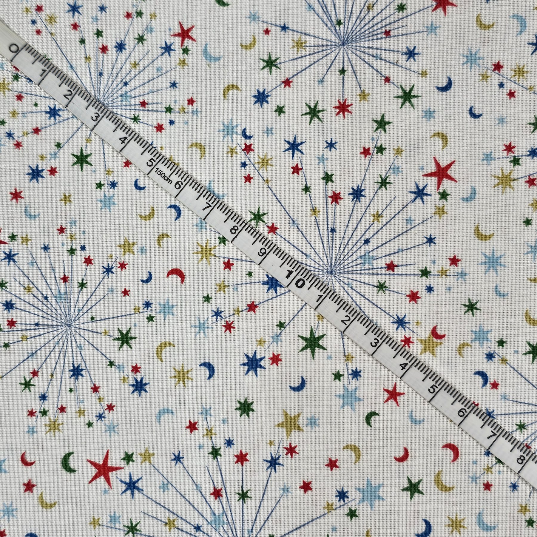 Liberty - Lasenby Cotton - Deck The Halls - Helen's Stars -  L242