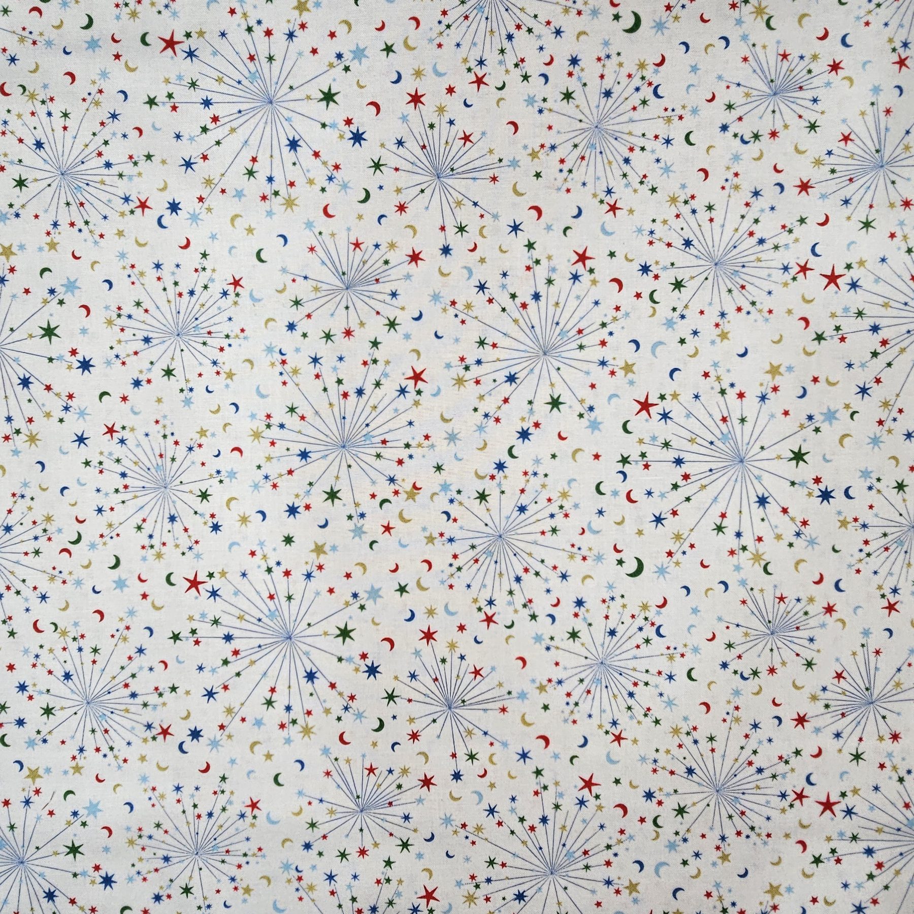 Liberty - Lasenby Cotton - Deck The Halls - Helen's Stars -  L242