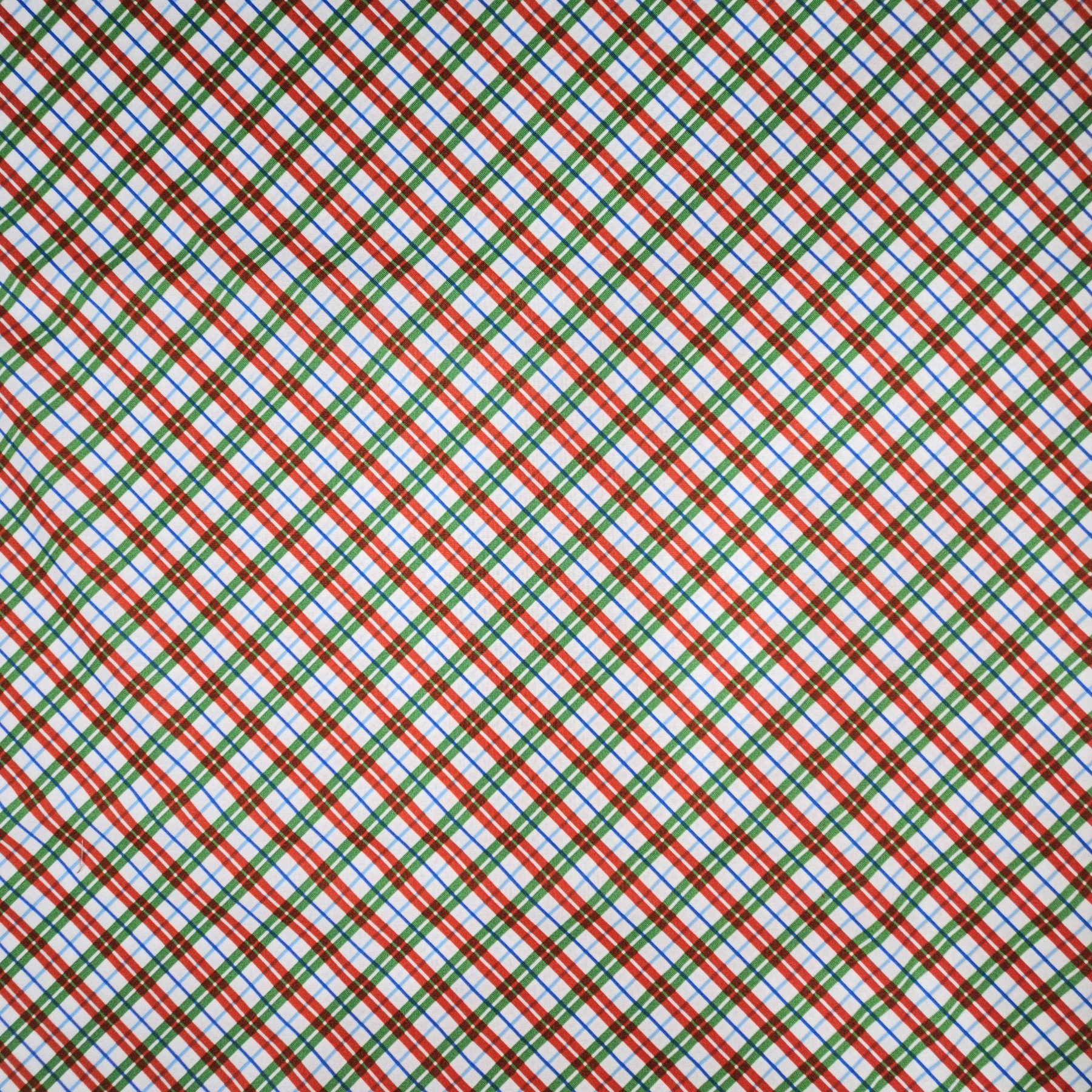 Liberty - Lasenby Cotton - Deck The Halls - In Check -  L275