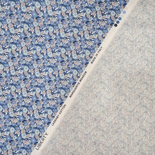 Liberty - Lasenby Cotton - Marguerite Meadow -  L286