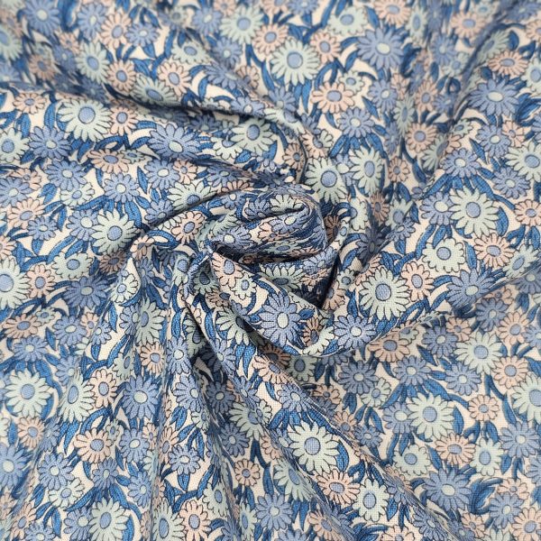 Liberty - Lasenby Cotton - Marguerite Meadow -  L286