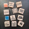 Crafter's Companion Violet Studio - Wooden Stamp Set 12pc