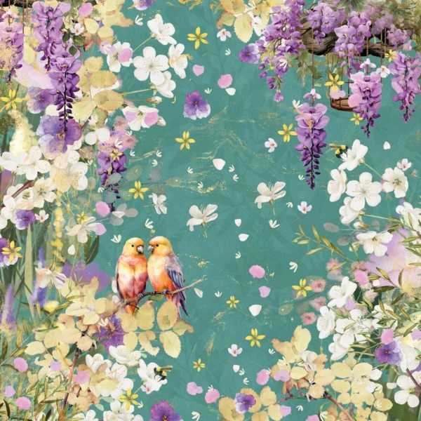 Crafters Companion 12"x12" Love Birds Collection Paper Pad - 180gsm - 24pc