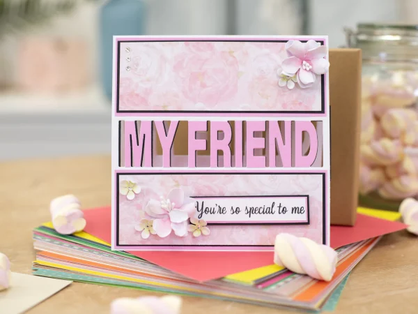 Crafters Companion - Stamp & Die Set - My Friend, You’re The Best