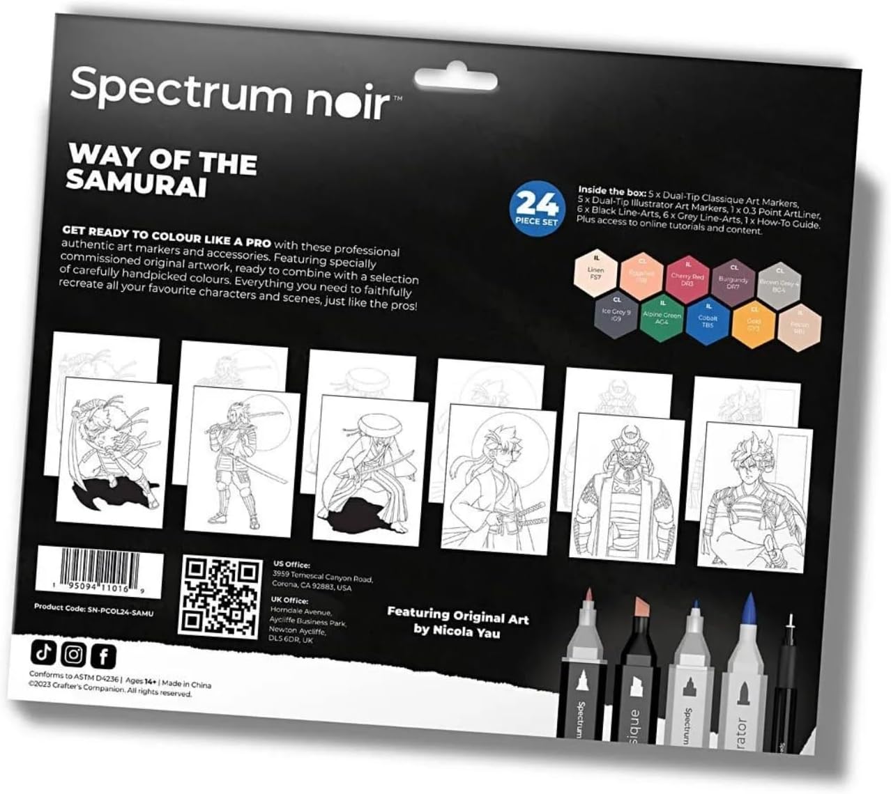 71hLgTaj0tL._AC_SL1500_ Spectrum noir – Colour Like A PRO – 24 pc