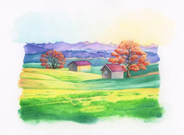 AquaBlend by Spectrum noir – Landscape Collection – 24 pc