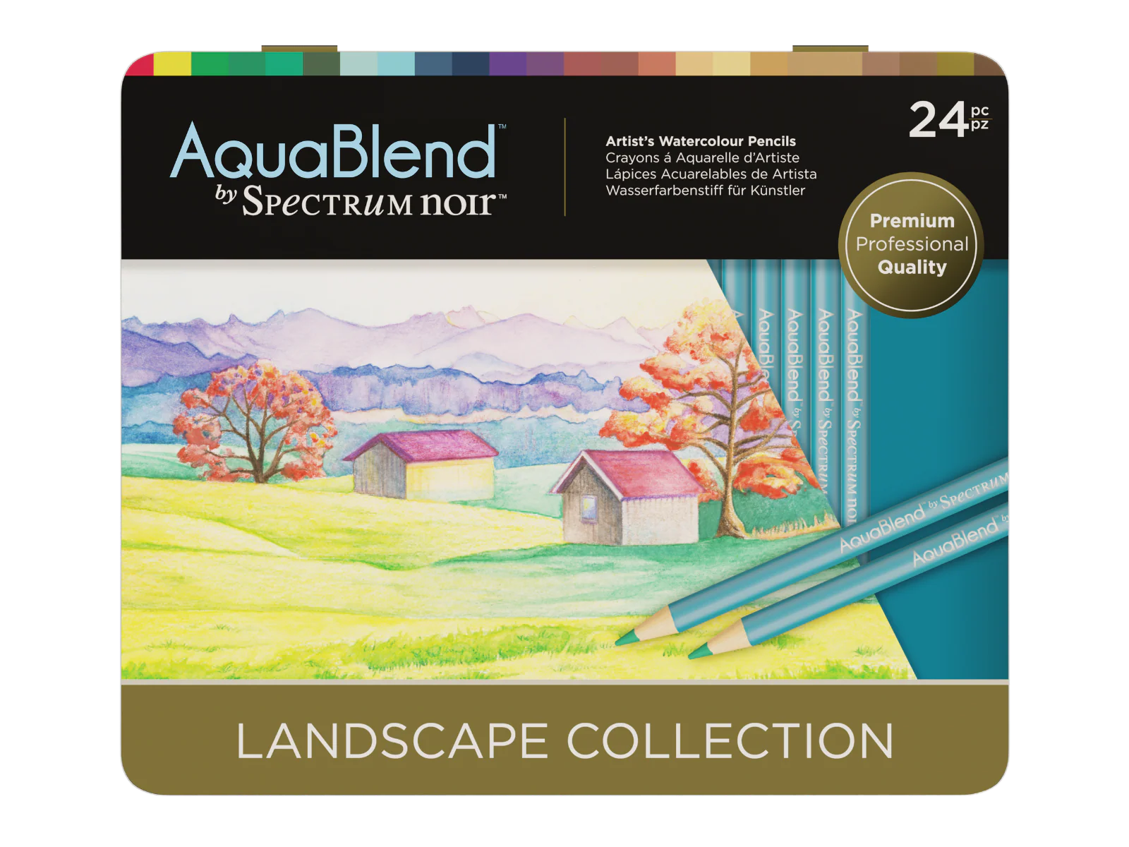 AquaBlend by Spectrum noir – Landscape Collection – 24 pc