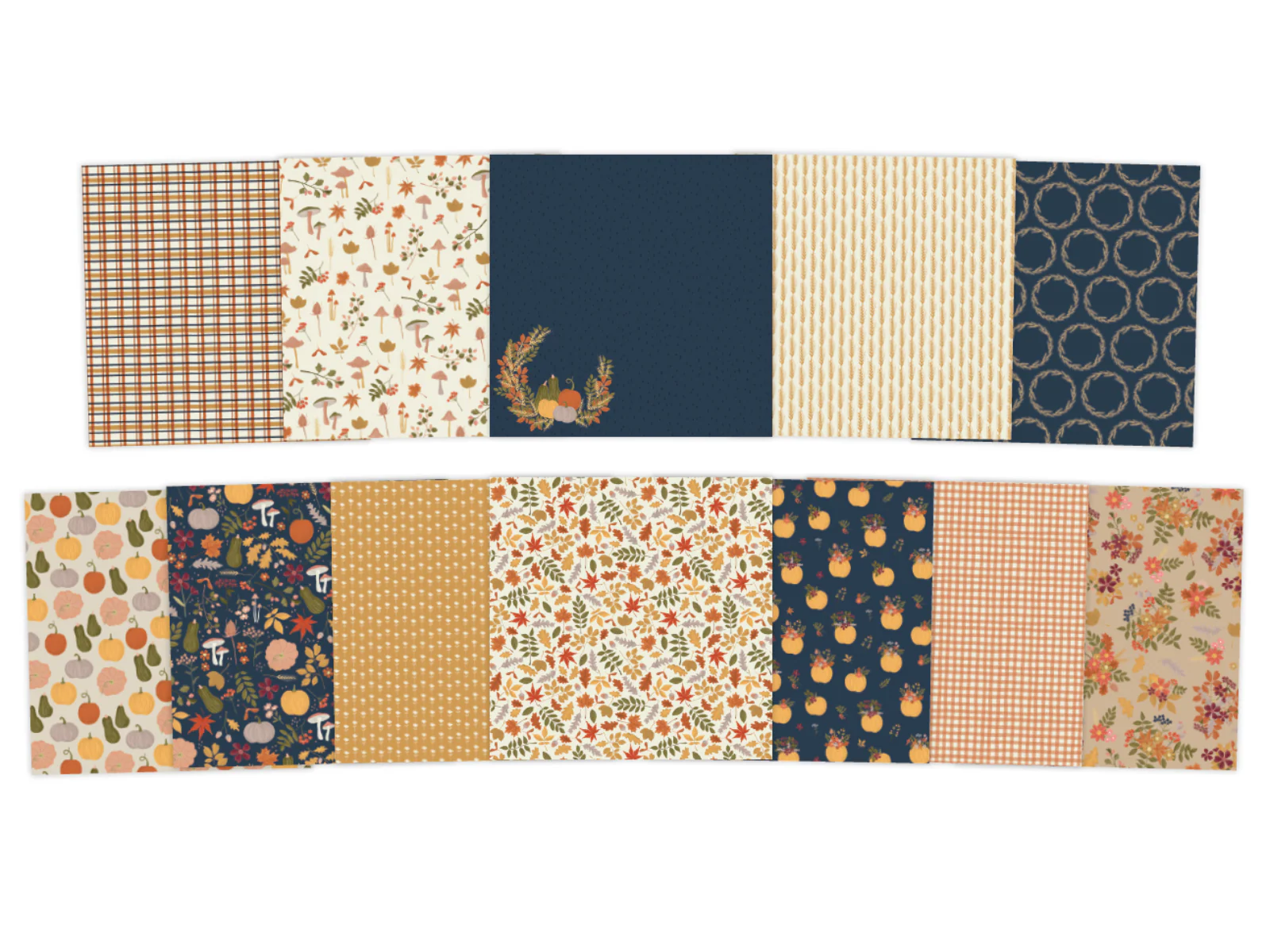 Violet Studio - 6x6" Paper Pack - Fall into Autumn - 36pk