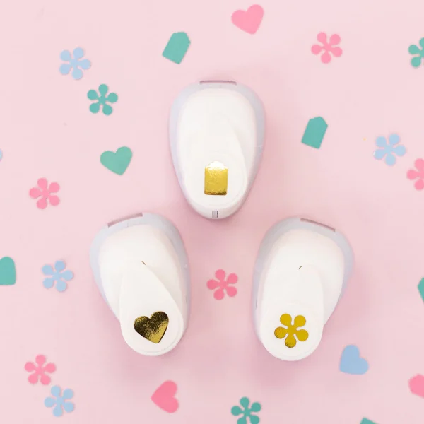 Violet Studio Mini Punch Set of 3 - Heart, Tag and Flower