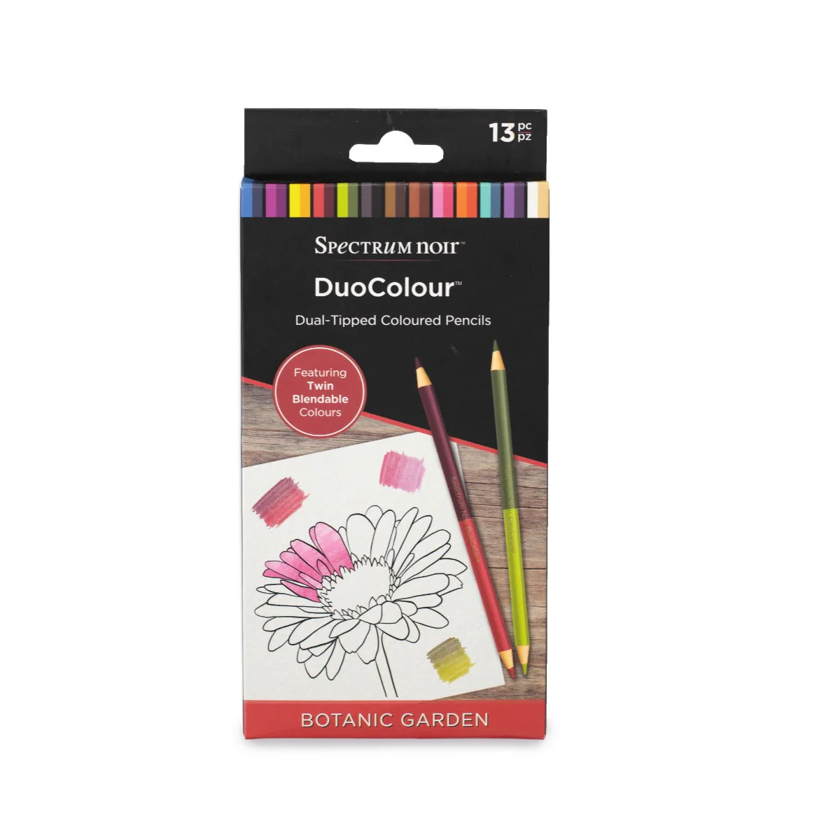 Spectrum noir DuoColour Pencils - Botanic Garden 13pc