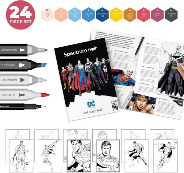 Spectrum noir – Fan Art Like A PRO – 24 pc