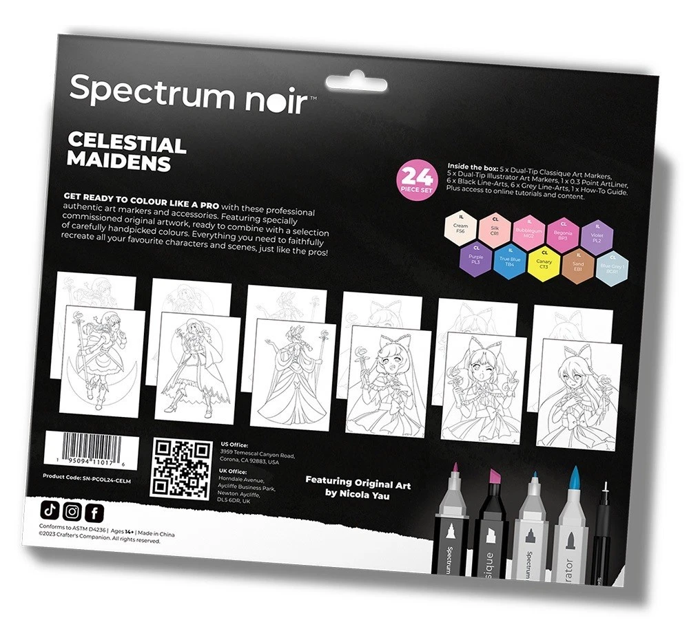 Spectrum noir – Colour Like A PRO – 24 pc