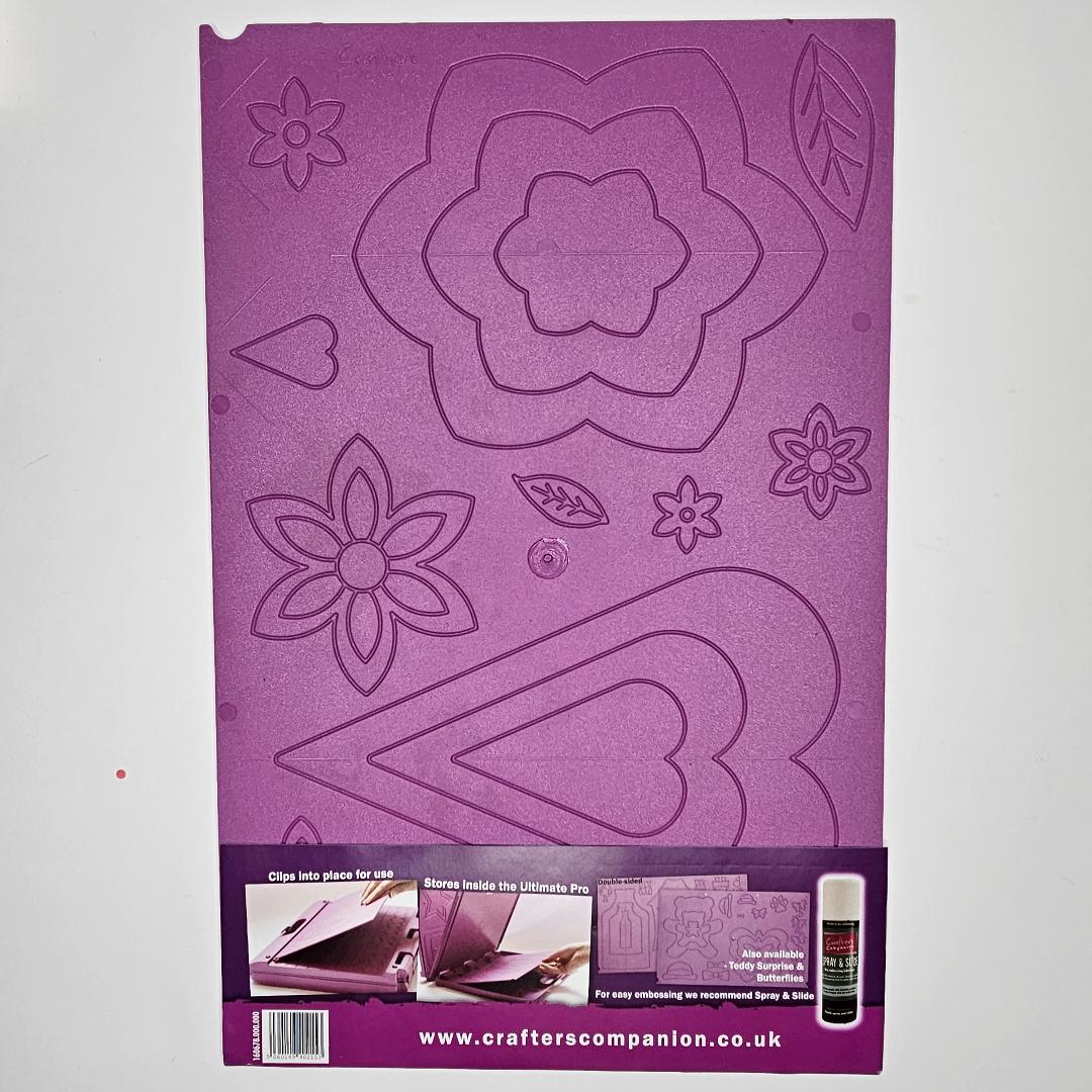 Crafter's Companion Sweet & Cupcake Treats Ultimate Pro Embossing Board