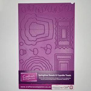 Crafter's Companion Sweet & Cupcake Treats Ultimate Pro Embossing Board