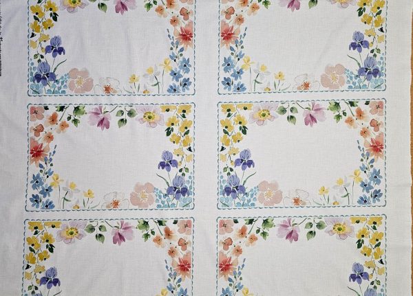 001 Fabric Panel - Spring Has Sprung - Panel 71