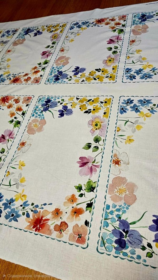 008 Fabric Panel - Spring Has Sprung - Panel 71