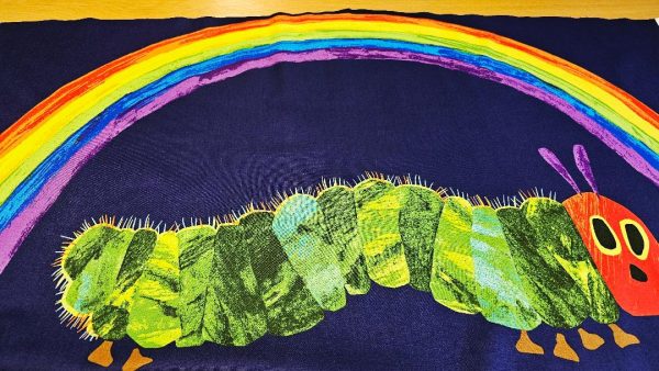 12 Fabric Panel - The Very Hungry Caterpillar - Panel 65