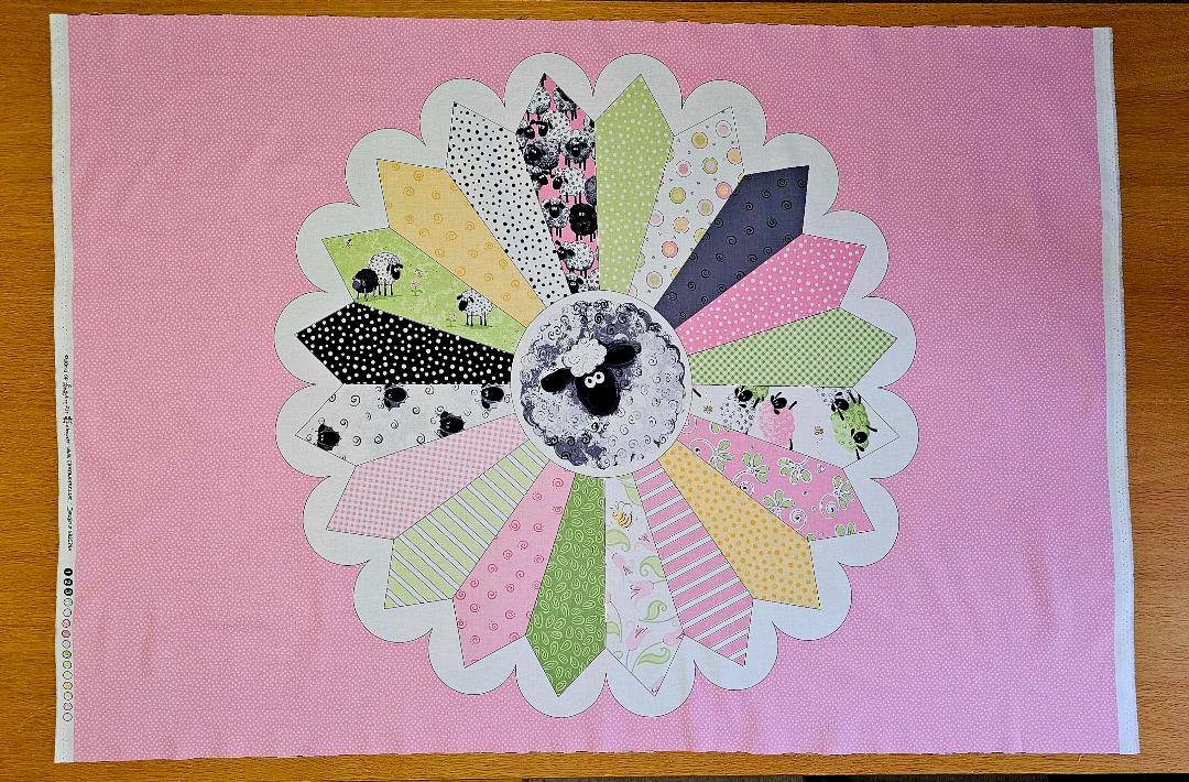 Fabric Panel - Lal the Lamb Designer Susybee - Panel 57